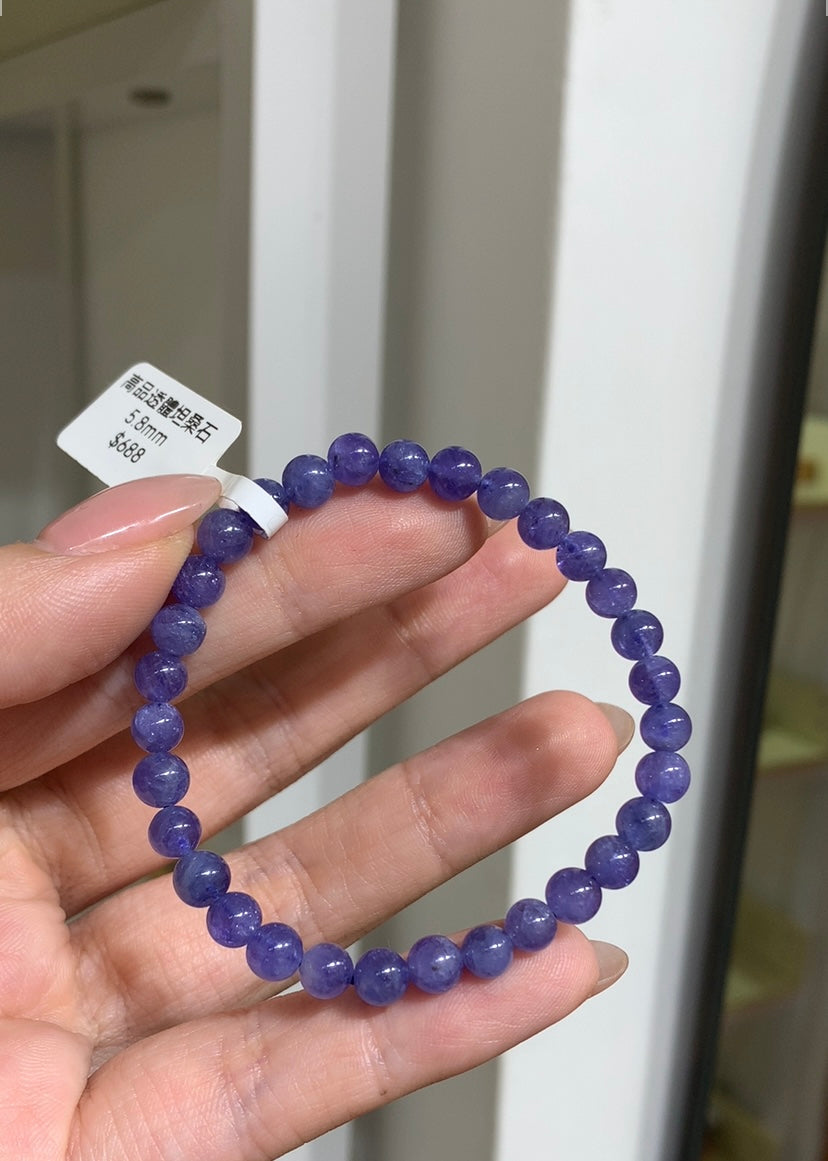 高品透體坦桑石 5.8mm