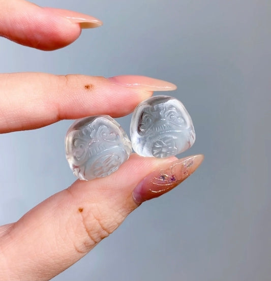 白水晶Mini達摩Bb