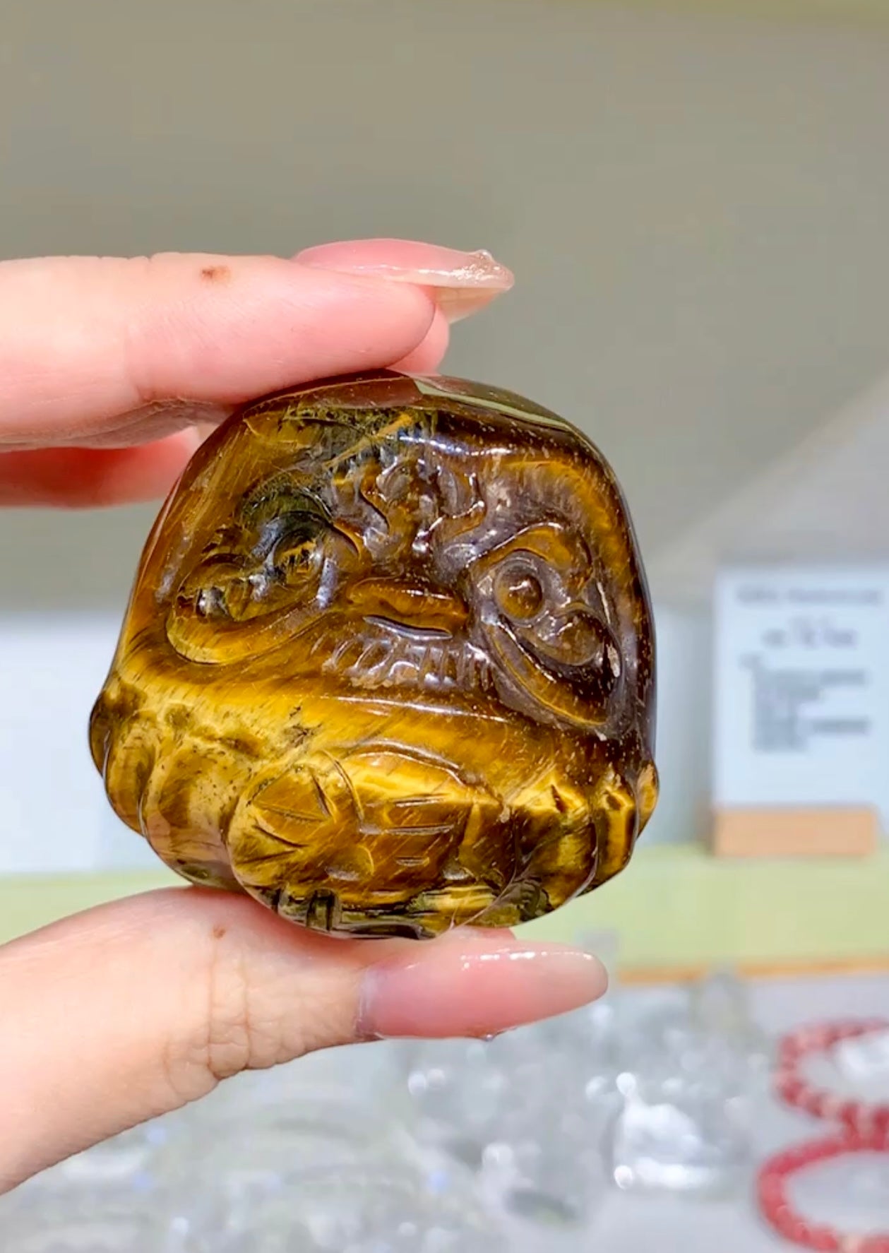 黃虎眼達摩(大Size)