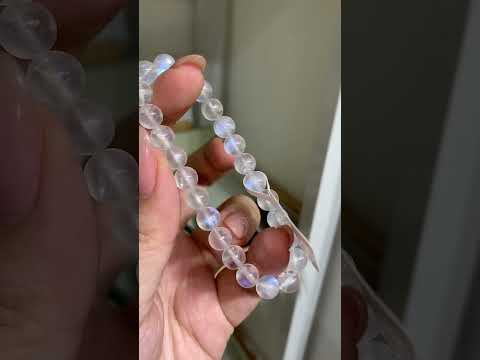 高品奶油月亮石 7.5mm