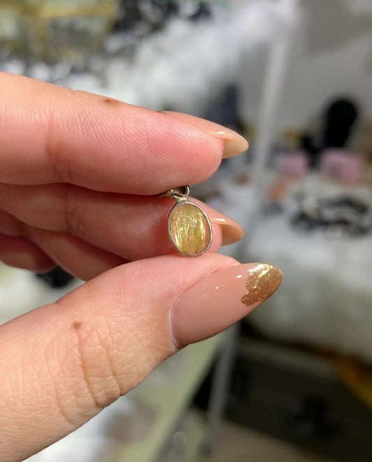 金鈦晶吊墜 #2