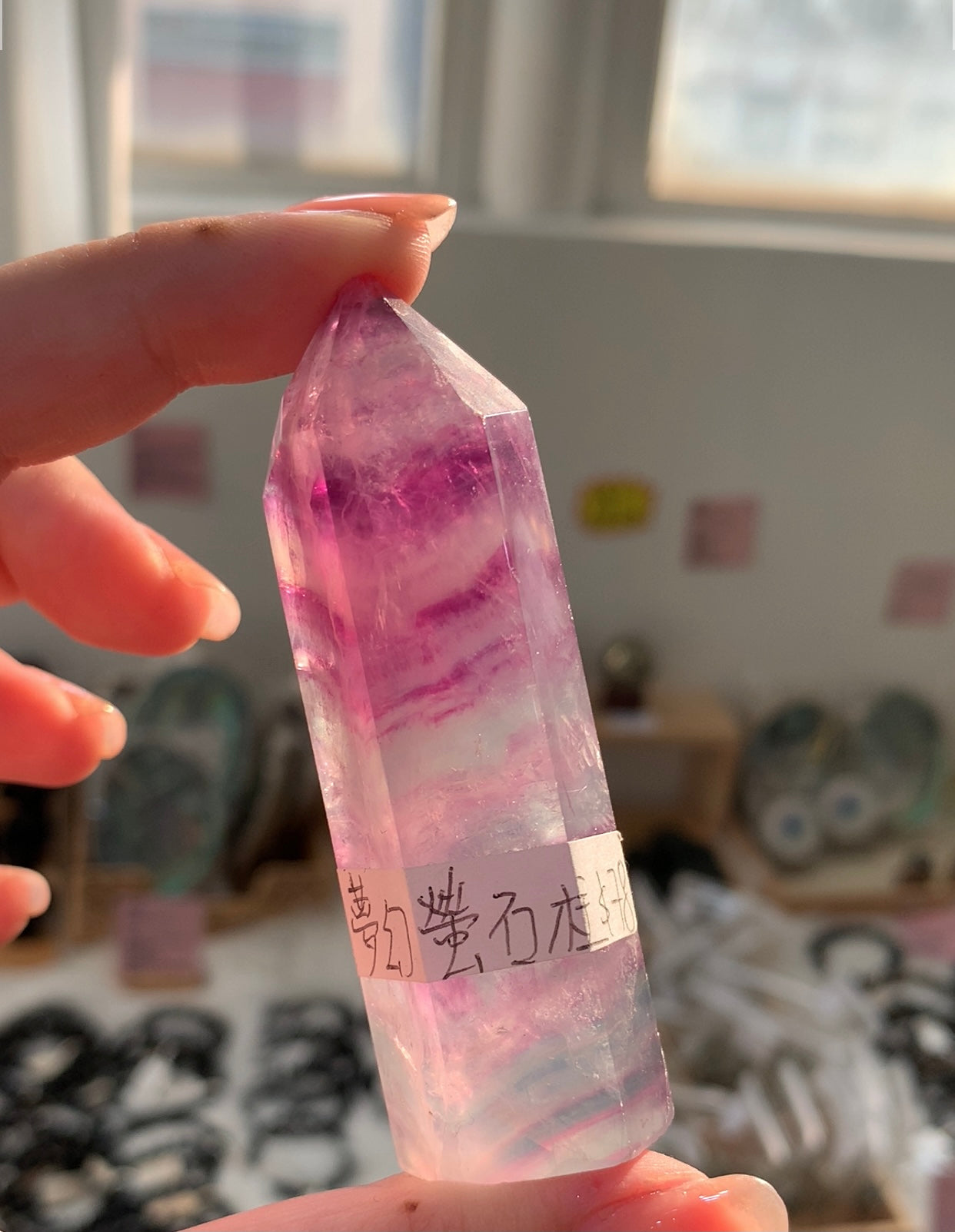蛍石カラム #1