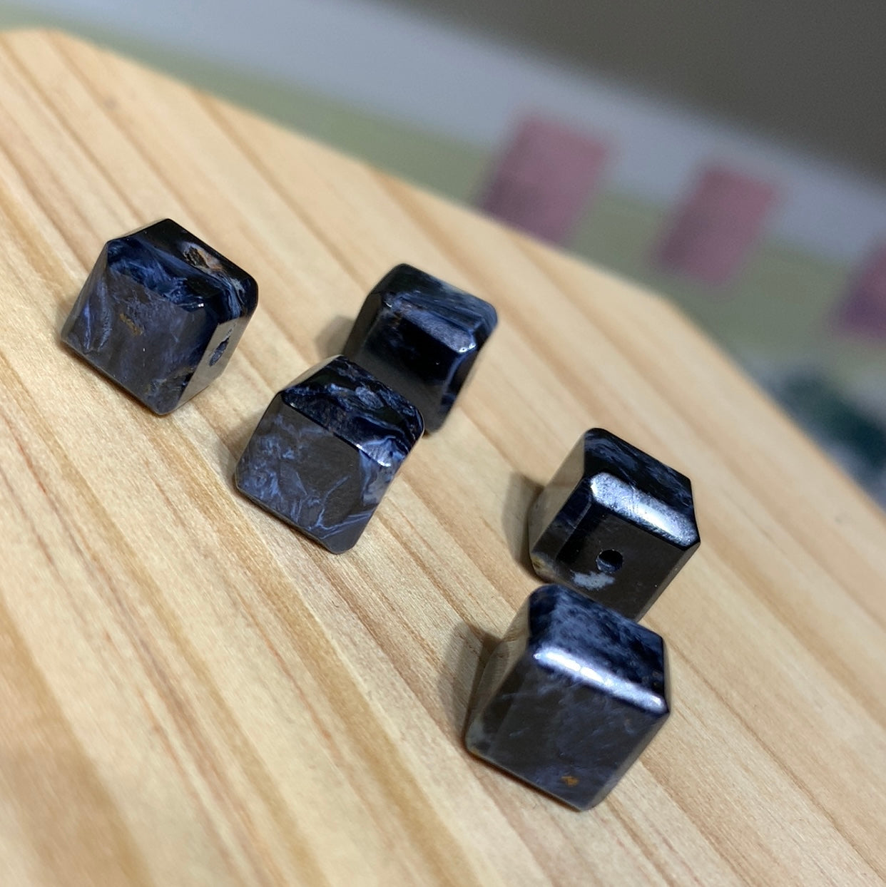 High Quality All Blue Peter Stone Cubes
