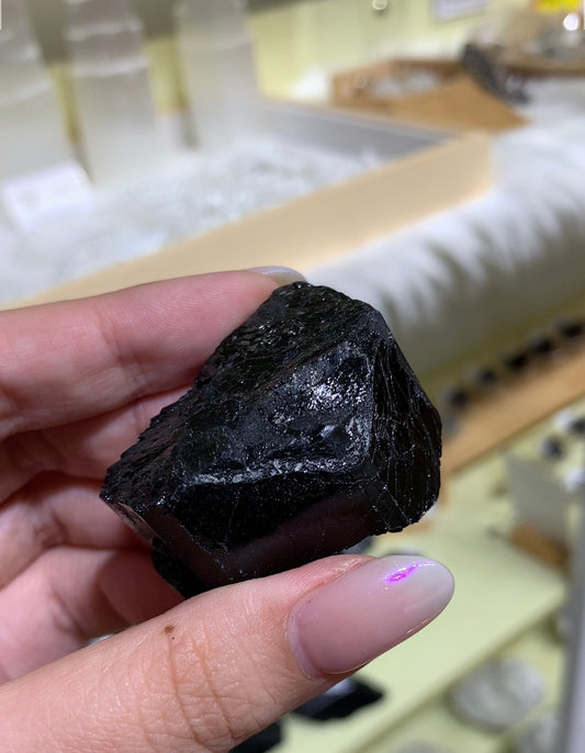 Black Tourmaline Rough #11