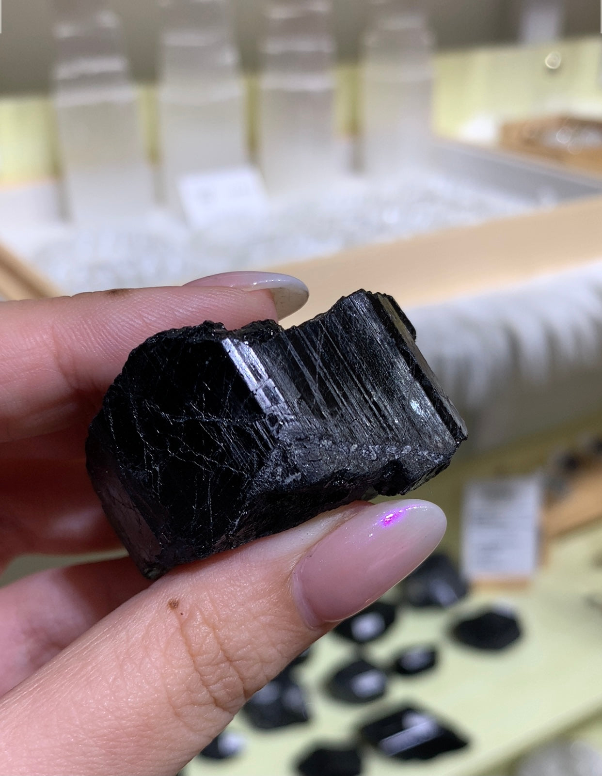 Black Tourmaline Rough #11