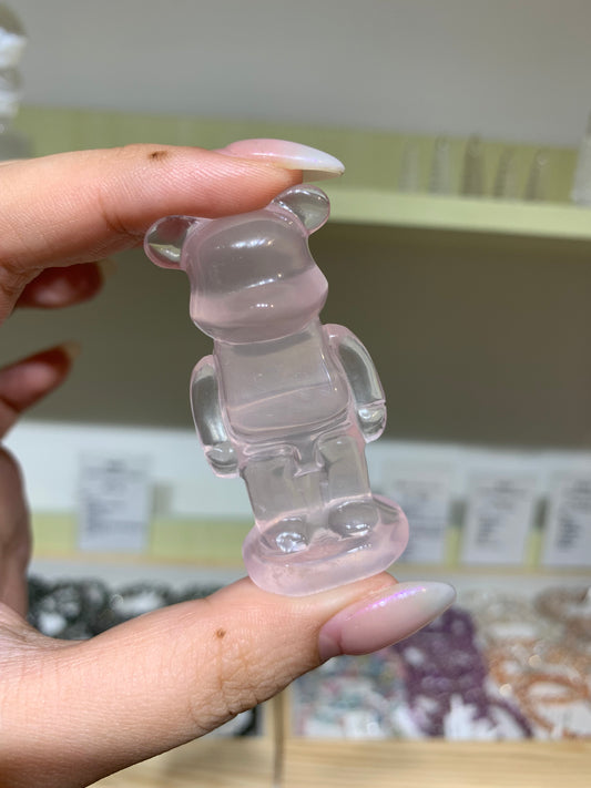 粉晶Bearbrick