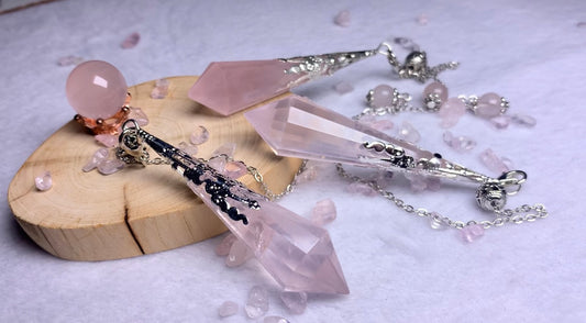 Pink Crystal Pendulum