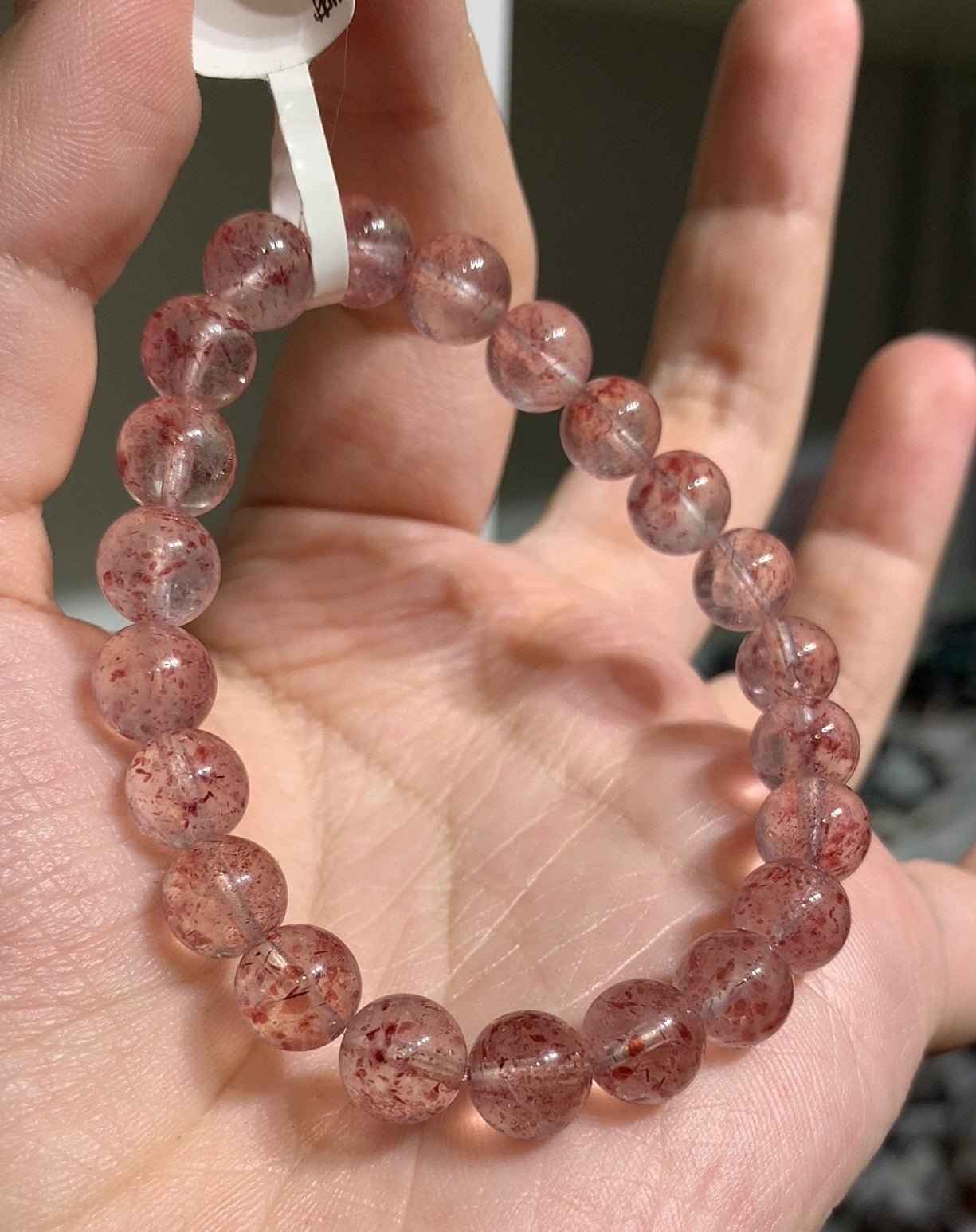頂級白水體草莓晶 8.8mm