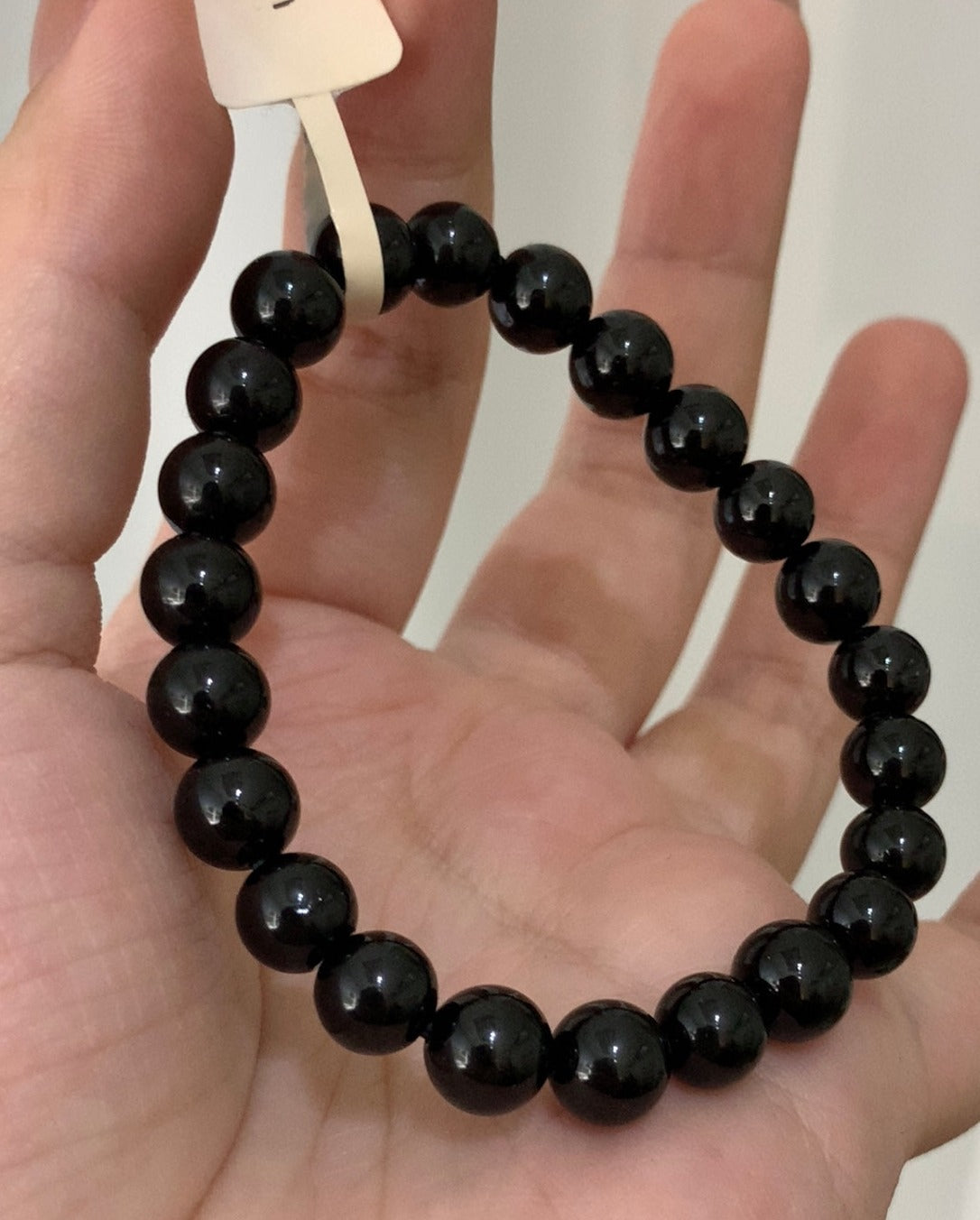Black tourmaline 8.2mm-12mm