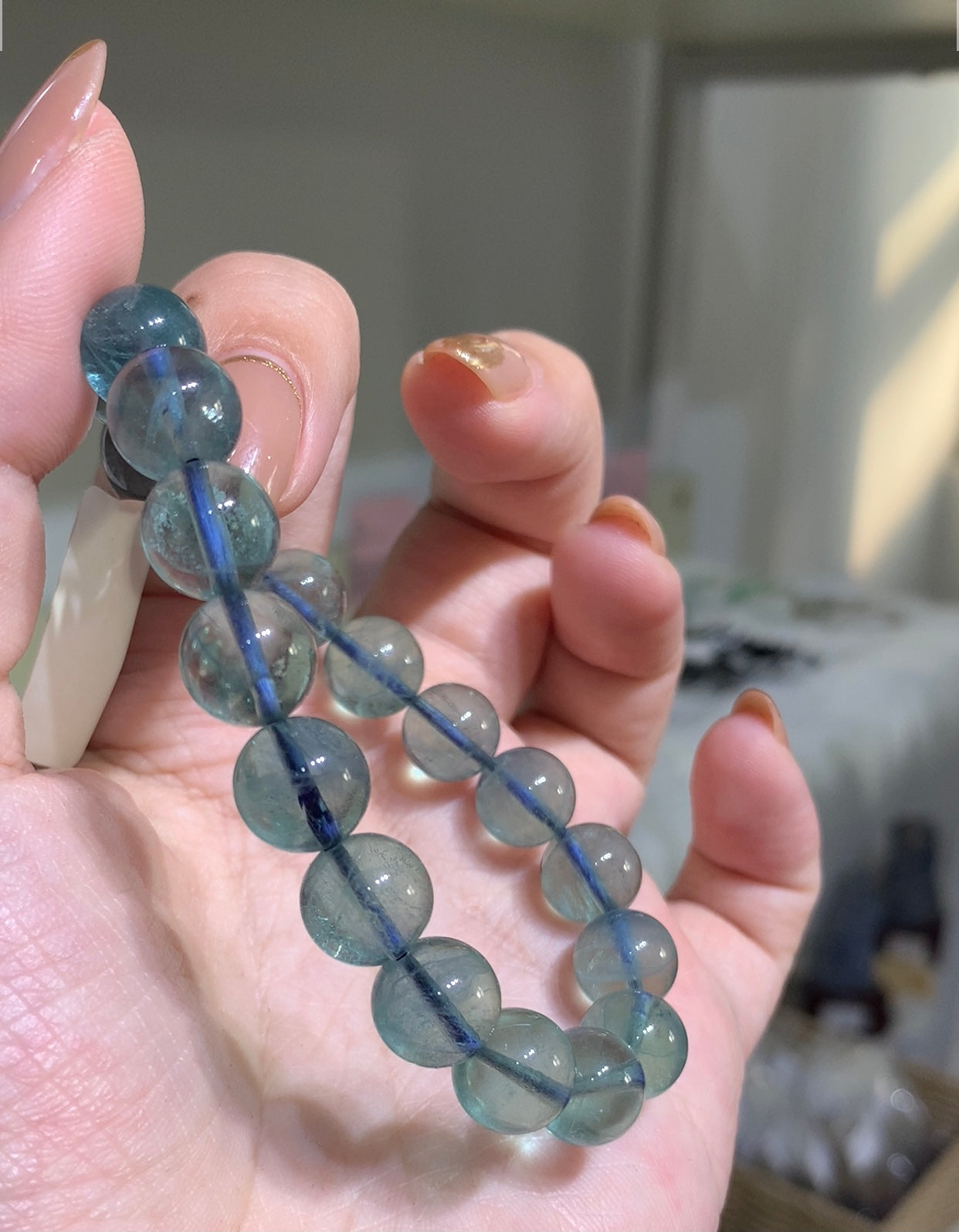 Blue Fluorite 10.2mm