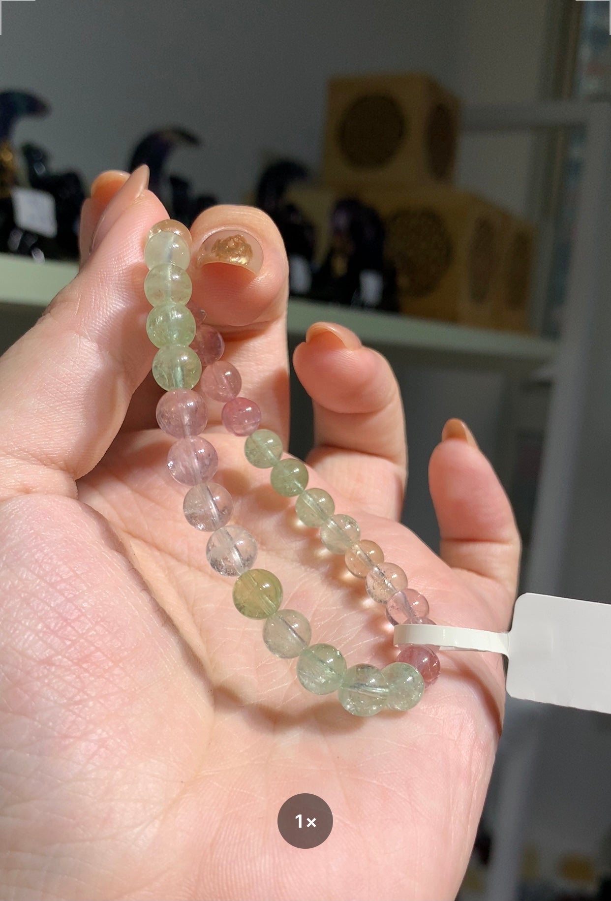 高品馬卡龍碧璽 6.8mm