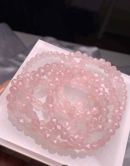 粉晶 Star Cut 5.5mm