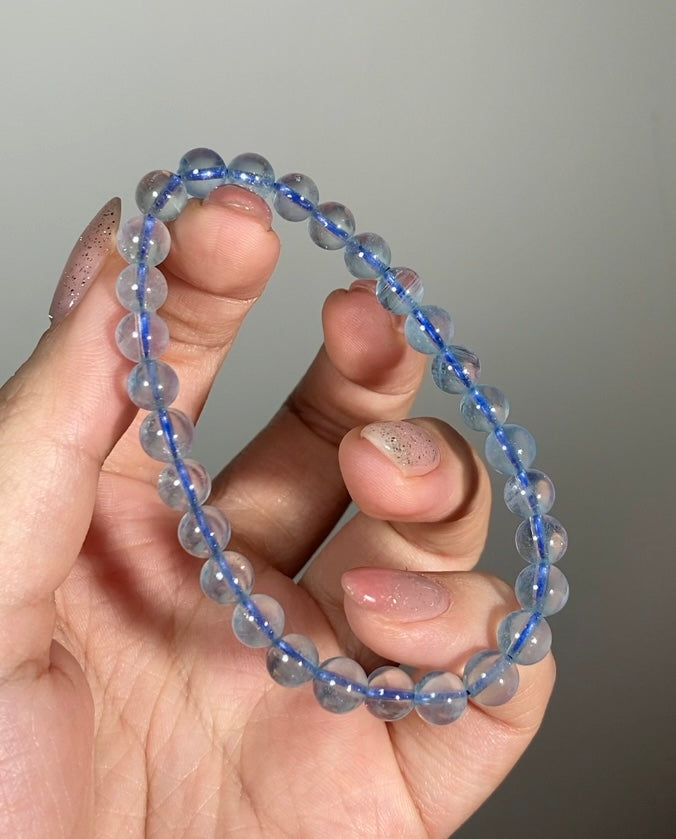 透體海藍寶 6.8mm