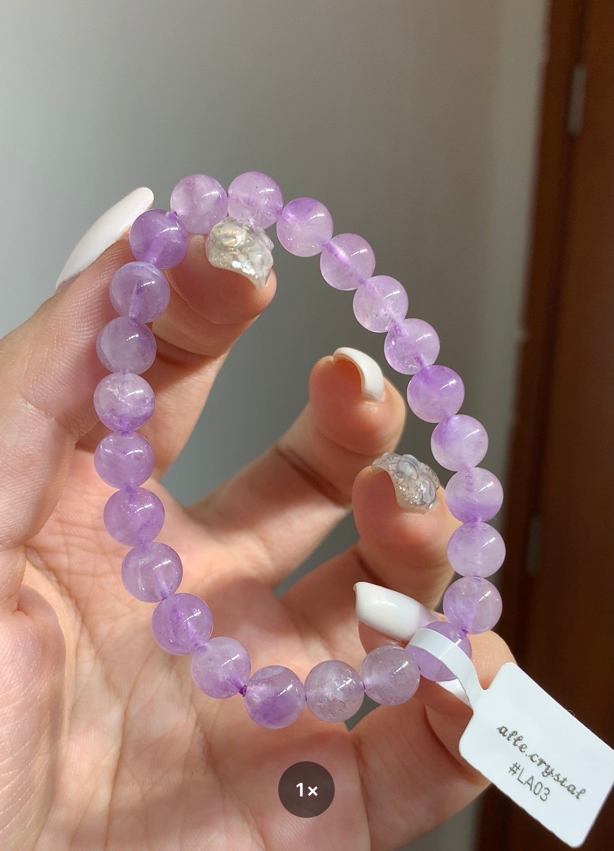 Lavender Amethyst 7.8mm