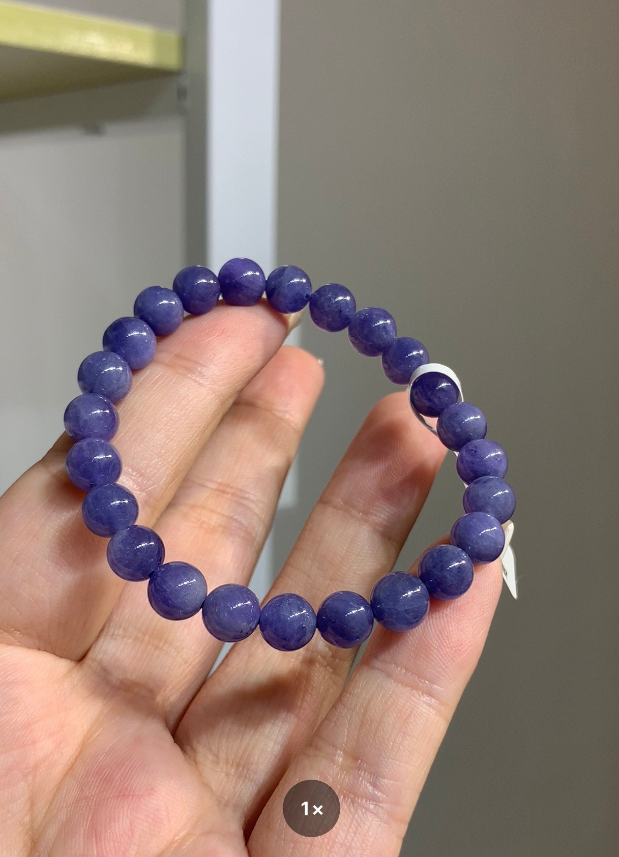 High-quality Tanzanite 7.5mm