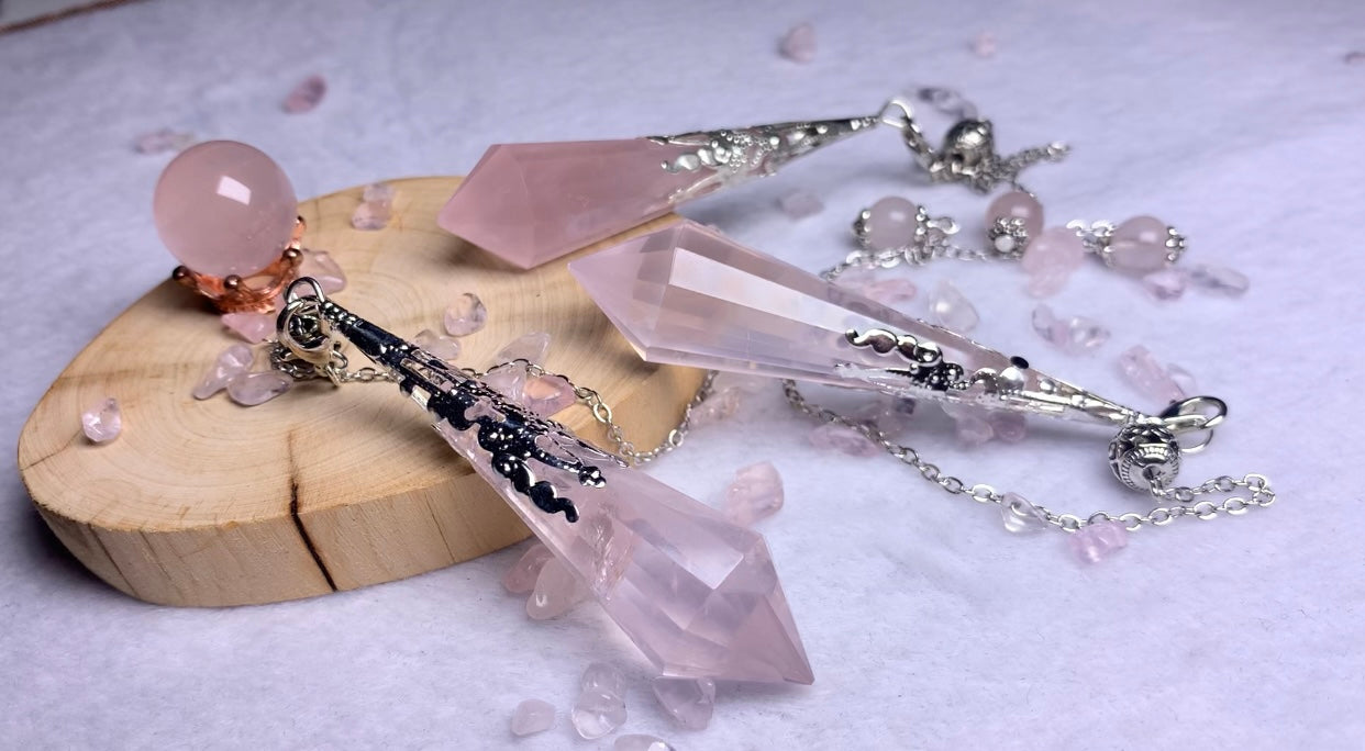 Pink Crystal Pendulum