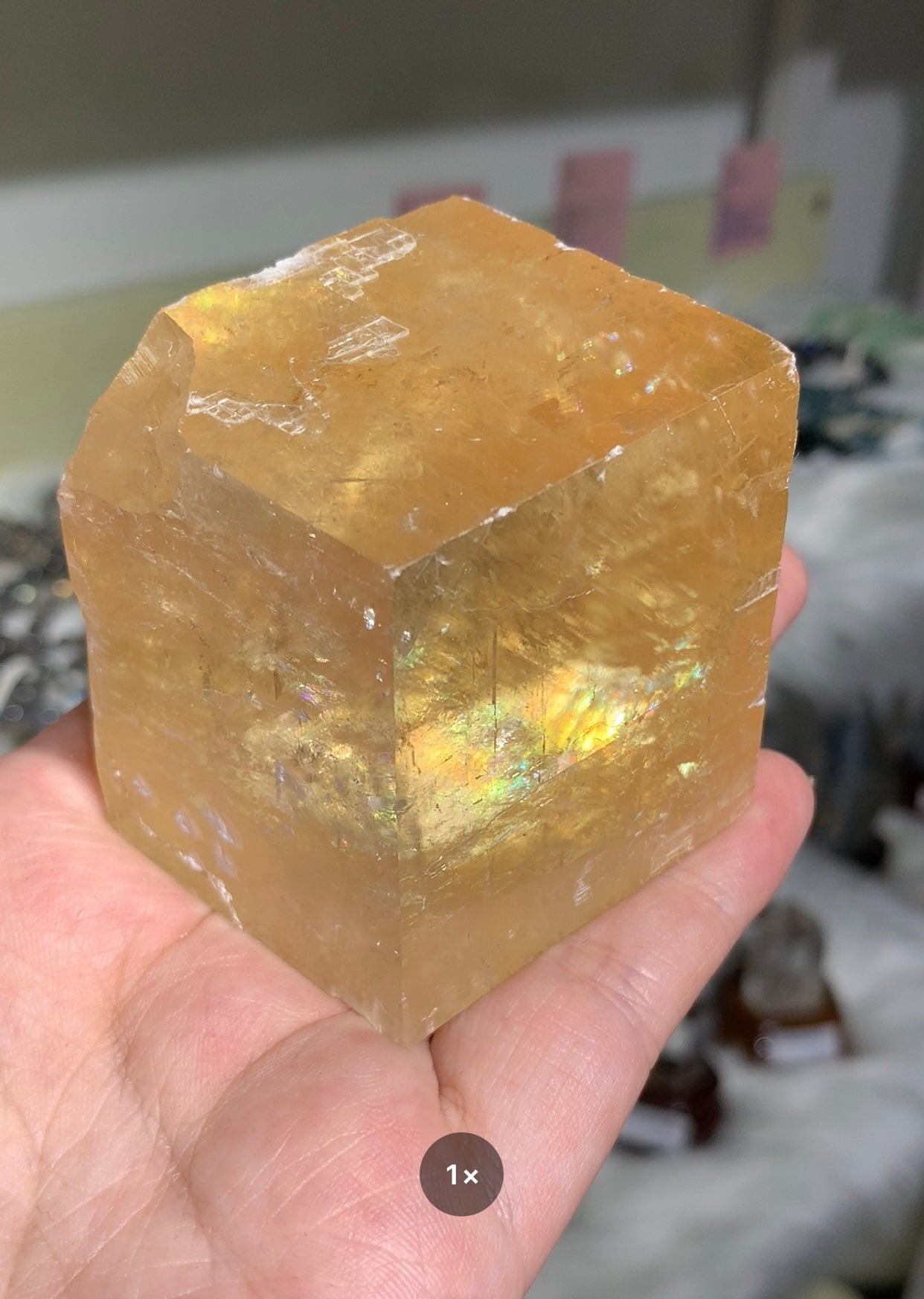 Yellow Calcite Rough #2