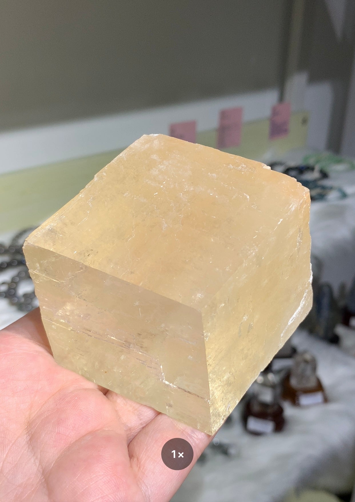 Yellow Calcite Rough #3