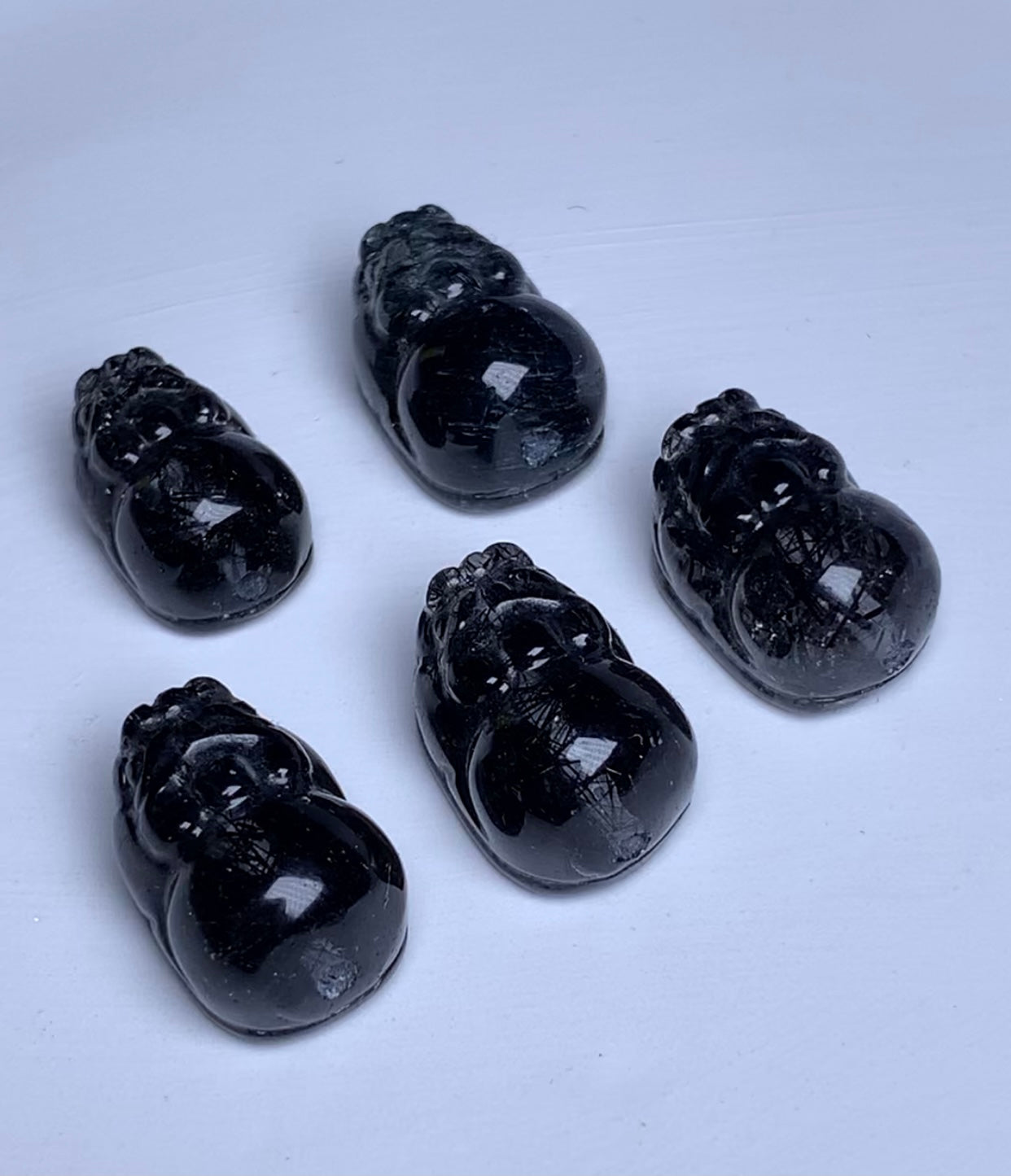 High quality black hair crystal Pixiu