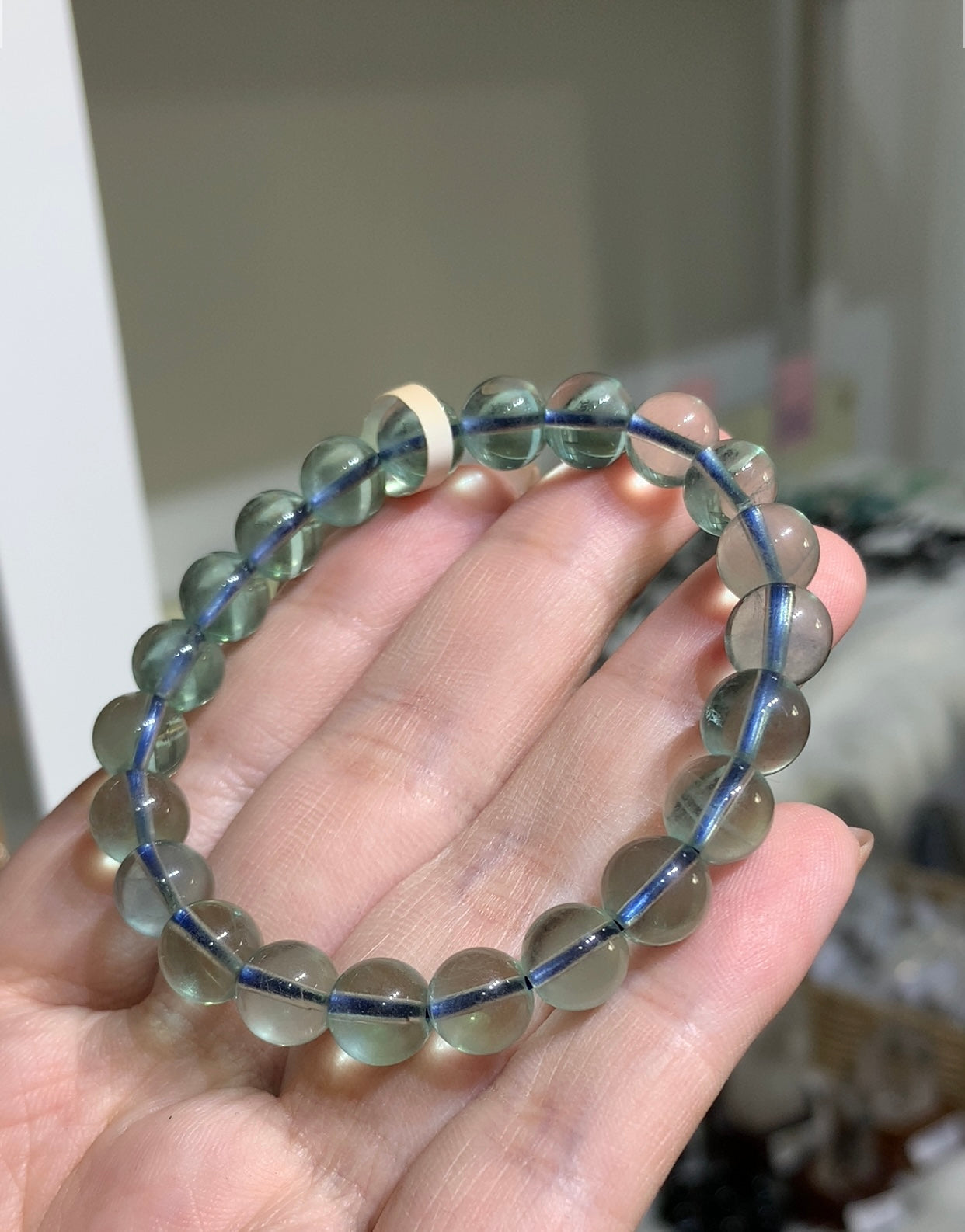 Blue Fluorite 8.6mm