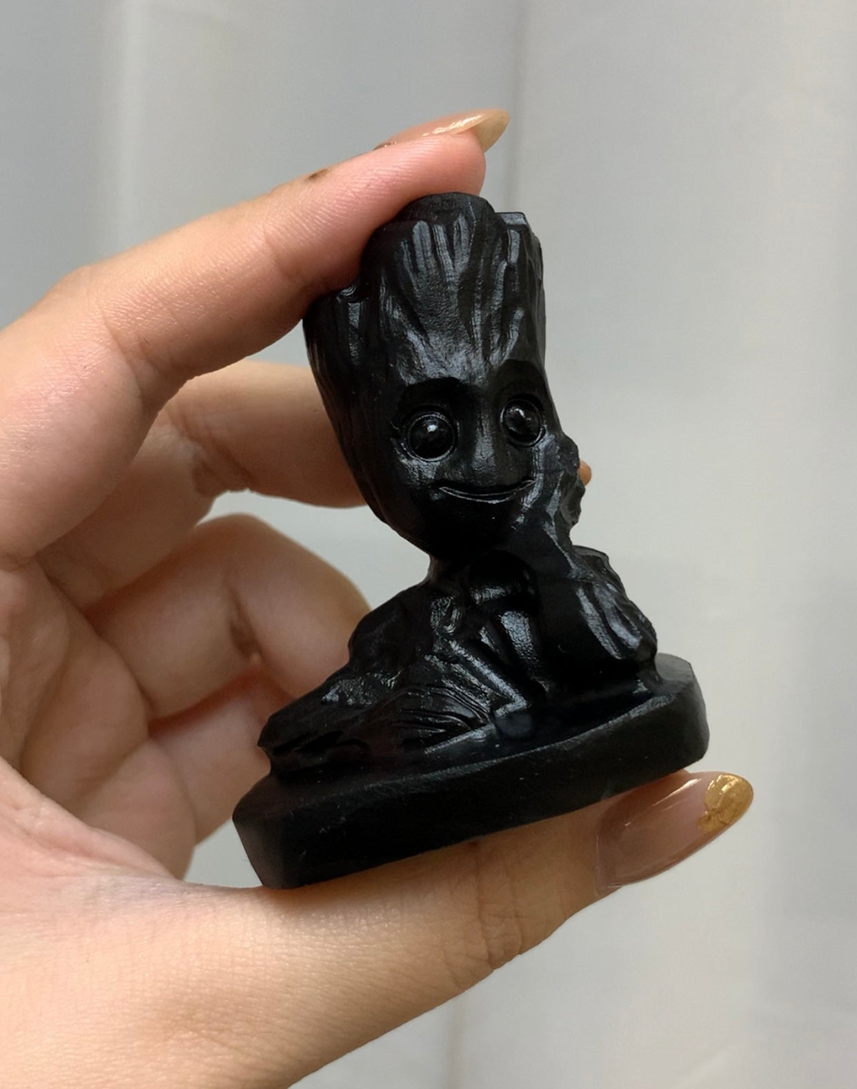 Obsidian Ornament - Groot