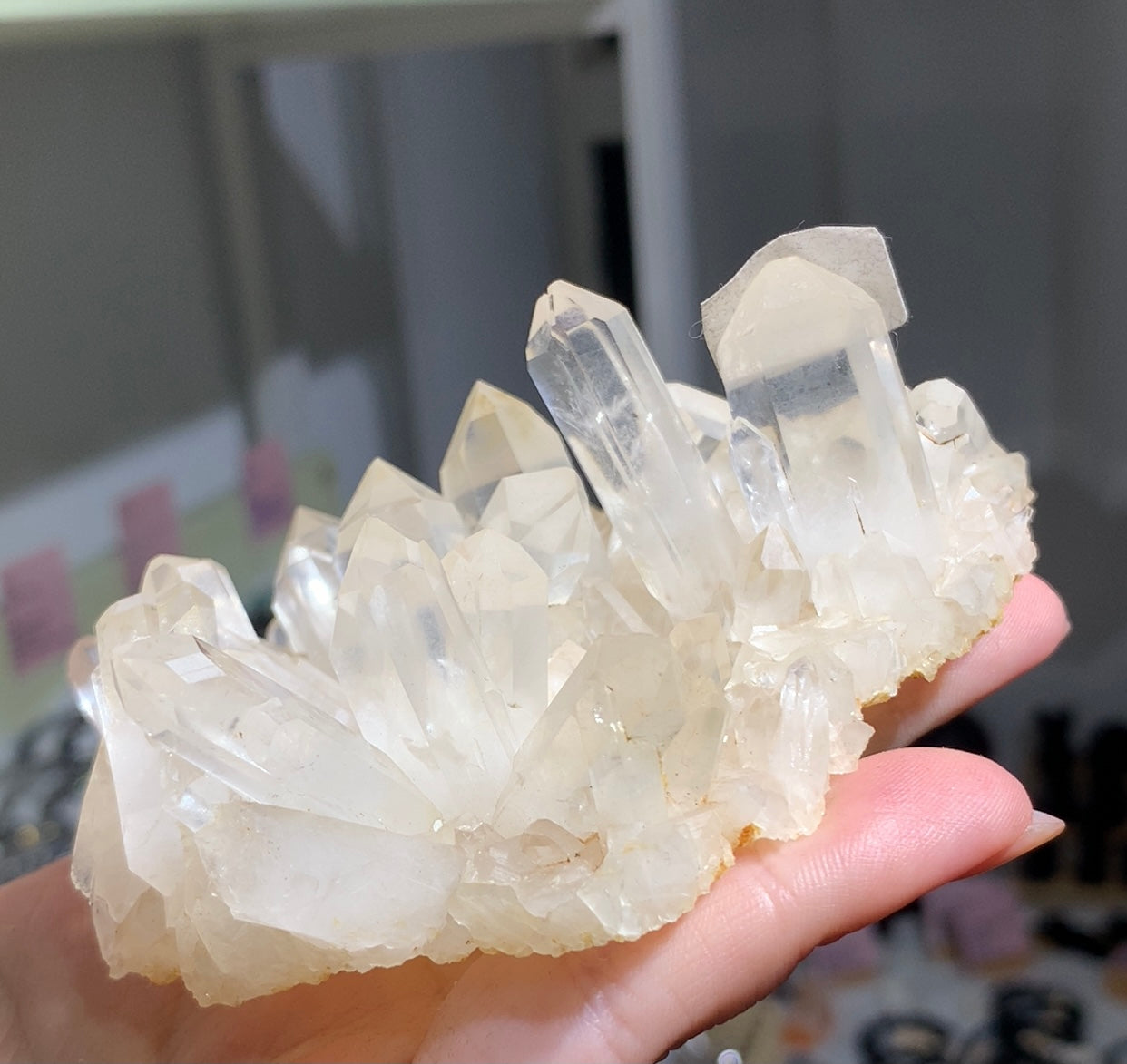 White Crystal Cluster #3